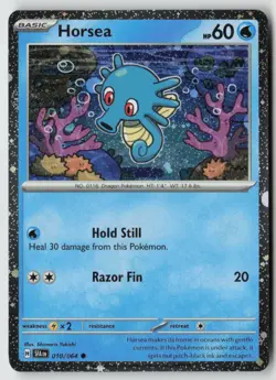 Horsea - (Cosmos Holo) - 010/064 - Miscellaneous Cards & Products Holofoil- PTCG - Image 1