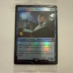 Matoya, Archon Elder FOIL Prerelease Promo SEALED 62 Final Fantasy FIN MTG Rare - Image 1