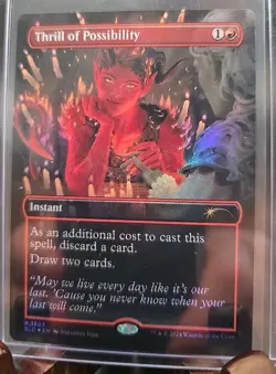 Thrill of Possibility (Rainbow Foil) Secret Lair Drop MTG Near Mint - Image 1