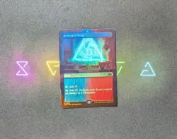 Foil NM Extended Art Borderless Riverpyre Verge Aetherdrift 372 - Image 1