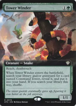 Tower Winder (Extended Art) Commander: Outlaws of Thunder Junction Regular #70 - Image 1