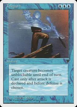 1x Teleport - LP - Chronicles - SPARROW MAGIC mtg - Image 1