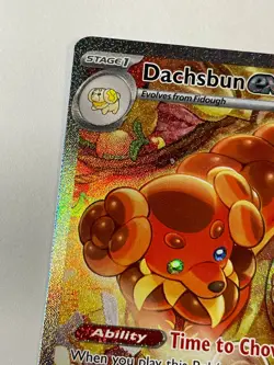 Pokemon TCG Dachsbun EX 169/142 Special Illustration Rare Full Art Stellar Crown - Image 4