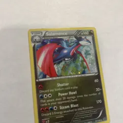 Pokemon Salamence Cosmos Holo XY Roaring Skies (Blister Exclusive) 57/108 - Image 3