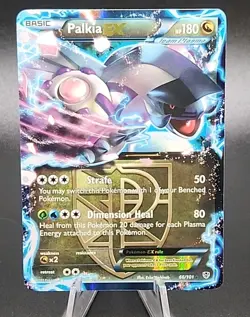 Pokemon Palkia EX (Team Plasma) 66/101 Black & White B&W Plasma Blast - Image 1