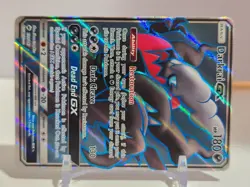 POKEMON Darkrai GX Full Art Ultra Rare 139/147 Sun Moon Burning Shadows - Image 2