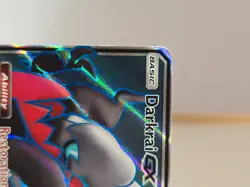 POKEMON Darkrai GX Full Art Ultra Rare 139/147 Sun Moon Burning Shadows - Image 4