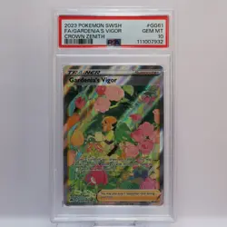 Pokemon TCG - Gardenia's Vigor GG61/GG70 Crown Zenith - PSA 10 GEM MT - Image 2