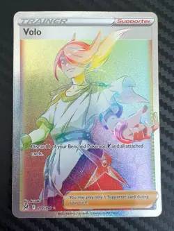Pokemon TCG Volo Sword & Shield Lost Origin 211/196 Regular Secret Rare NM - Image 1