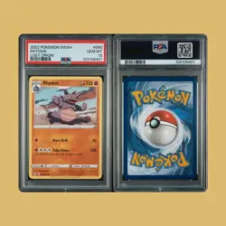 🔥 PSA 10 Gem Mint - Rhydon #090 - 2022 Pokemon Lost Origin - Image 2
