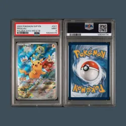 2023 POKEMON SVP EN PIKACHU PALDEA EVOLVED ETB BLACK STAR PROMO PSA 9 MINT #027 - Image 2
