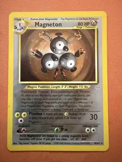 Magneton 10/64 Neo Revelation Holo Rare Unlimited WOTC Pokemon TCG - Image 1