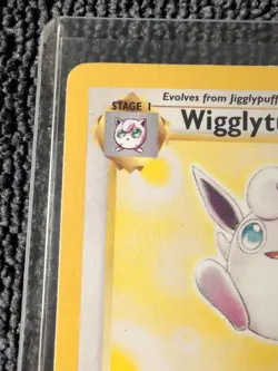 Pokemon TCG Wigglytuff Jungle 32/64 Unlimited Non-Holo Rare Vintage LP - Image 3