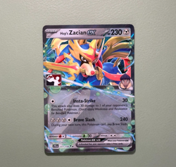 Play! Pokemon Prize Pack Series 7 Journey Together 111/159 Hop's Zacian ex - Image 1