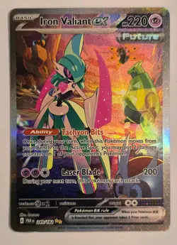 Pokemon TCG Iron Valiant EX Paradox Rift 249/182 - Image 2