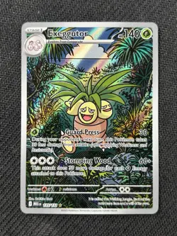 Exeggutor Illustration Rare 135/132 Pokemon Mega Evolution English IR - Image 1