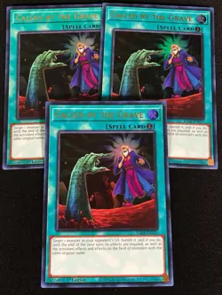 Yugioh Called By The Grave RA01-EN057 1st Ultra x3 (NM) - Image 1