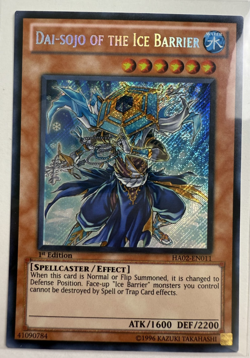 Yu-Gi-Oh! DAI-SOJO OF THE ICE BARRIER - HA02-3N011 - 1st Edition - NM - Image 1