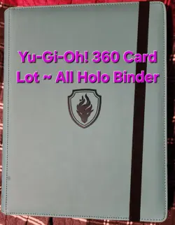 YU-GI-OH! 360 Holofoil Mystery Binder! Super/Ultra/Secret/CR/QCR - Image 1