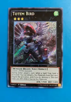 Near Mint Yugioh Totem Bird MP14-EN056 Secret Rare 1st Edition - Image 1