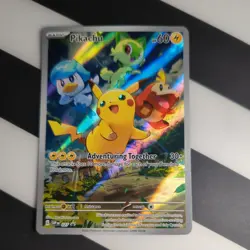 Pikachu - 027 Promo SV: Scarlet & Violet Promo Cards Pokemon TCG NM - Image 1