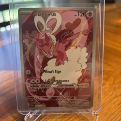 Enamorus Twilight Masquerade Illustration Rare Pokemon TCG Card 180/167 - Image 1