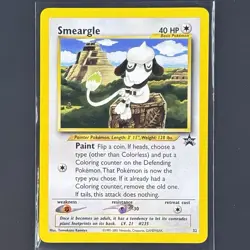 Smeargle Black Star Promo 32 Pokemon Card WOTC Vintage Neo 1995-2001 Nintendo - Image 1
