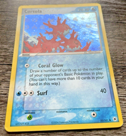 Pokemon Card - Corsola - 32/101 - Holo uncommon - 2004 EX Hidden Legends - LP/NM - Image 3