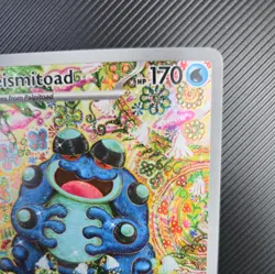 Pokemon TCG Black Bolt Seismitoad Illustration Rare Card 105/086 English Edition - Image 3