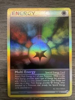Multi Energy 93/100 Reverse Holo Rare EX Sandstorm 2003 Pokemon Card MP - Image 1