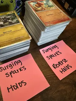 Pokemon Surging Sparks Bulk Lot of 1000+ Cards! All NM or better! - Image 3