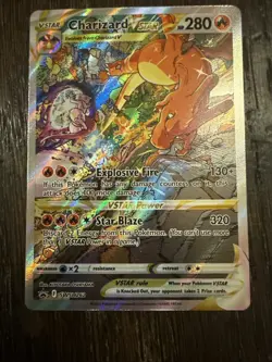 Charizard VSTAR SWSH262 Sword & Shield Promo Card Full Art Holo - Image 1