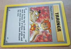 Misty's Wrath - 114/132 - Uncommon WOTC TCG-Gym Heroes Pokemon Card - Image 4