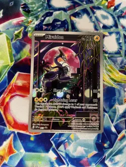 Pokemon Miraidon 013 Illustration Rare Sv: Scarlet & Violet Promo Cards Holo NM - Image 3