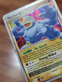 PL! Machamp LV.X 98/100 Stormfront Holo Rare Pokemon Card - Image 3