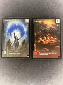 2025 Wonders of The First Existence Epic Rarity Paper Card Lot (9 Total Cards) - Image 1