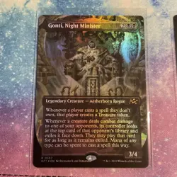 Gonti, Night Minister (FOIL) x1 - MTG Aetherdrift DFT #357 - Image 1