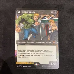 Eddie Brock (0224) (Borderless) Marvel's Spider-Man Regular MTG SPM - Image 2
