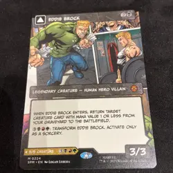 Eddie Brock (0224) (Borderless) Marvel's Spider-Man Regular MTG SPM - Image 5