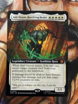 Anti-Venom, Horrifying Healer #0244 (Borderless) MTG Spider-Man Regular - NM/M - Image 1