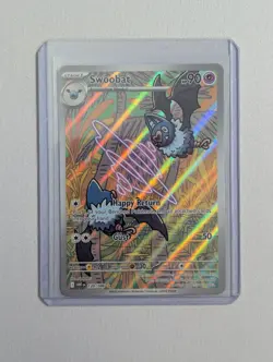 Swoobat 2025 Pokemon White Flare Illustration Card 120/086 Rare - Image 1
