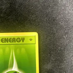 1999 Pokemon Base Set 1st Edition Grass Energy 99/102 - Image 4
