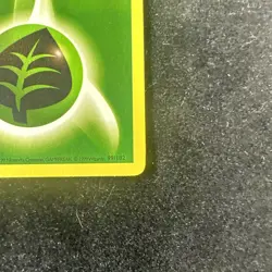 1999 Pokemon Base Set 1st Edition Grass Energy 99/102 - Image 5