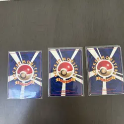 Pokemon Fossil Holo Legendary Birds Moltres, Zapdos, Articuno Japanese Swirl! - Image 2