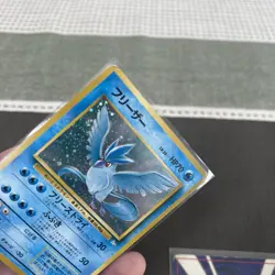 Pokemon Fossil Holo Legendary Birds Moltres, Zapdos, Articuno Japanese Swirl! - Image 3