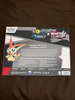 Pokemon TCG Black Bolt & White Flare Unova Victini Illustration Collection Box - Image 2