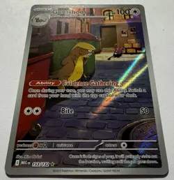 Gumshoos 153/132 Illustration Rare Pokemon TCG Mega Evolution NM - Image 4
