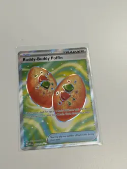 Pokemon TCG Mega Evolution Buddy-Buddy Poffin 167/132 English (106) - Image 1