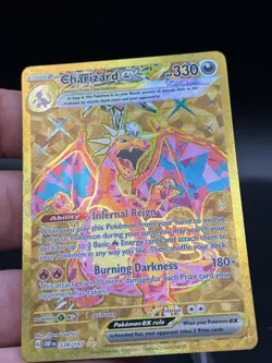 2023 Pokemon S&V Obsidian Flames Charizard ex #228/197 NM AO3 - Image 2