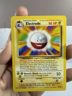 Pokemon Electrode Base Set Unlimited 21/102 Non Holo Rare - Image 2